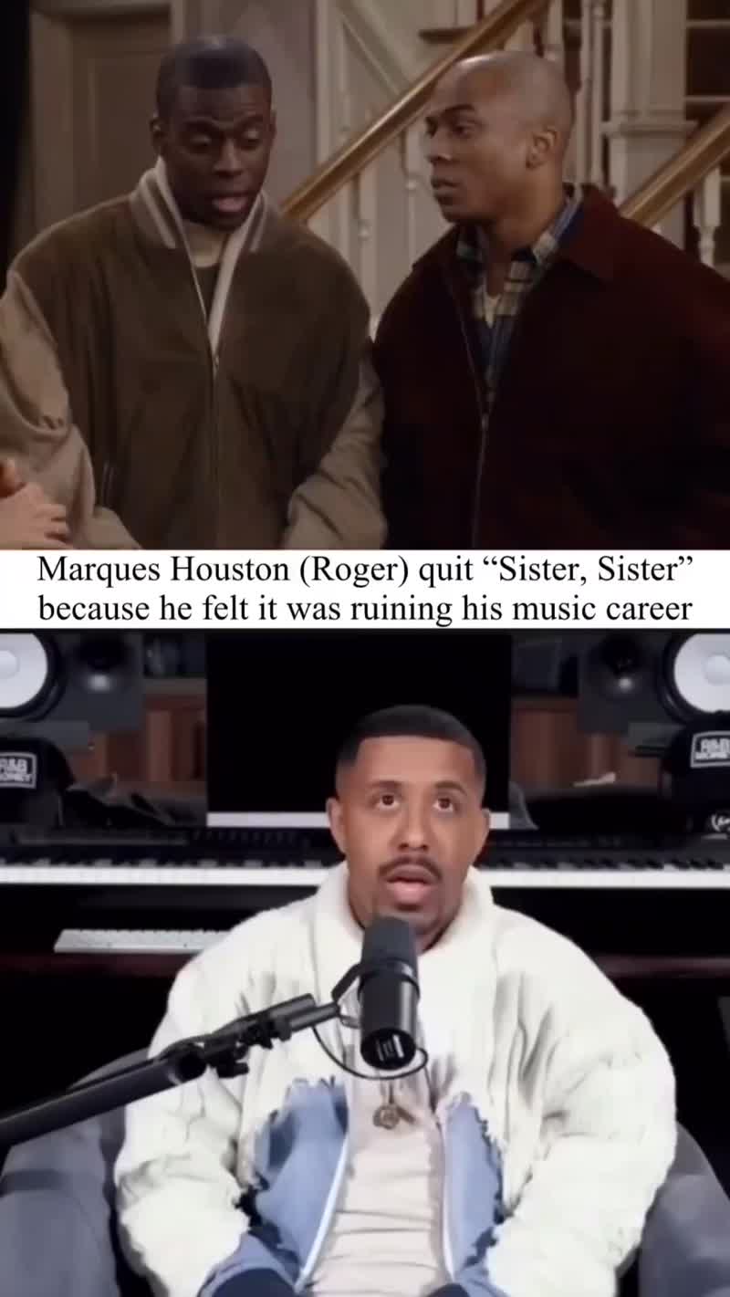 Marques Houston explains why he left the show "Sister, Sister" after 4 seasons