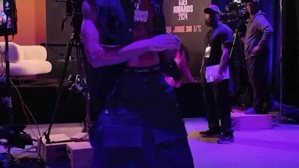 NLE Choppa at BET Experience