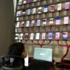 Footage of a Chinese bot farm was posted online