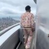 50 Cent, Michael Rainey Jr & Gianni Paolo on top of the Empire State Building