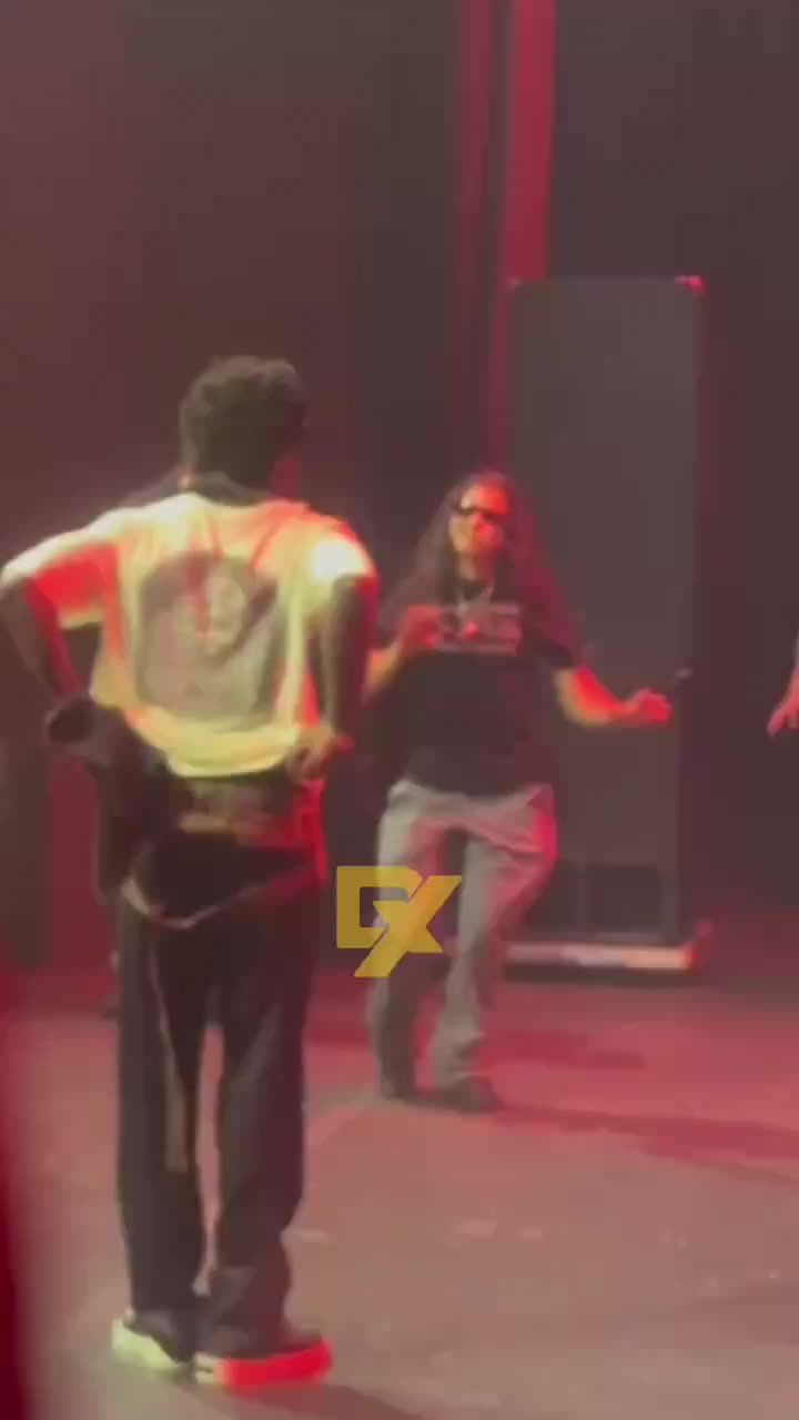 Kodak Black turning up to “Not Like Us” at his L.A. show