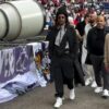 Jay-Z attends UEFA Champions League's final match at the Wembley Stadium in London