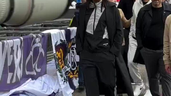 Jay-Z attends UEFA Champions League's final match at the Wembley Stadium in London