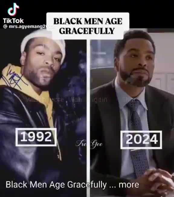 Black male Entertainers aging gracefully