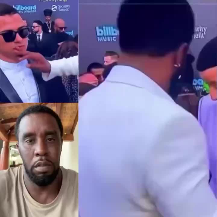 Video surfaces of Diddy wiping a man’s lips