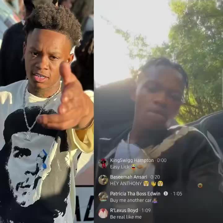 16-year-old rapper from Alabama was robbed of his chain and watch after flexing on his live