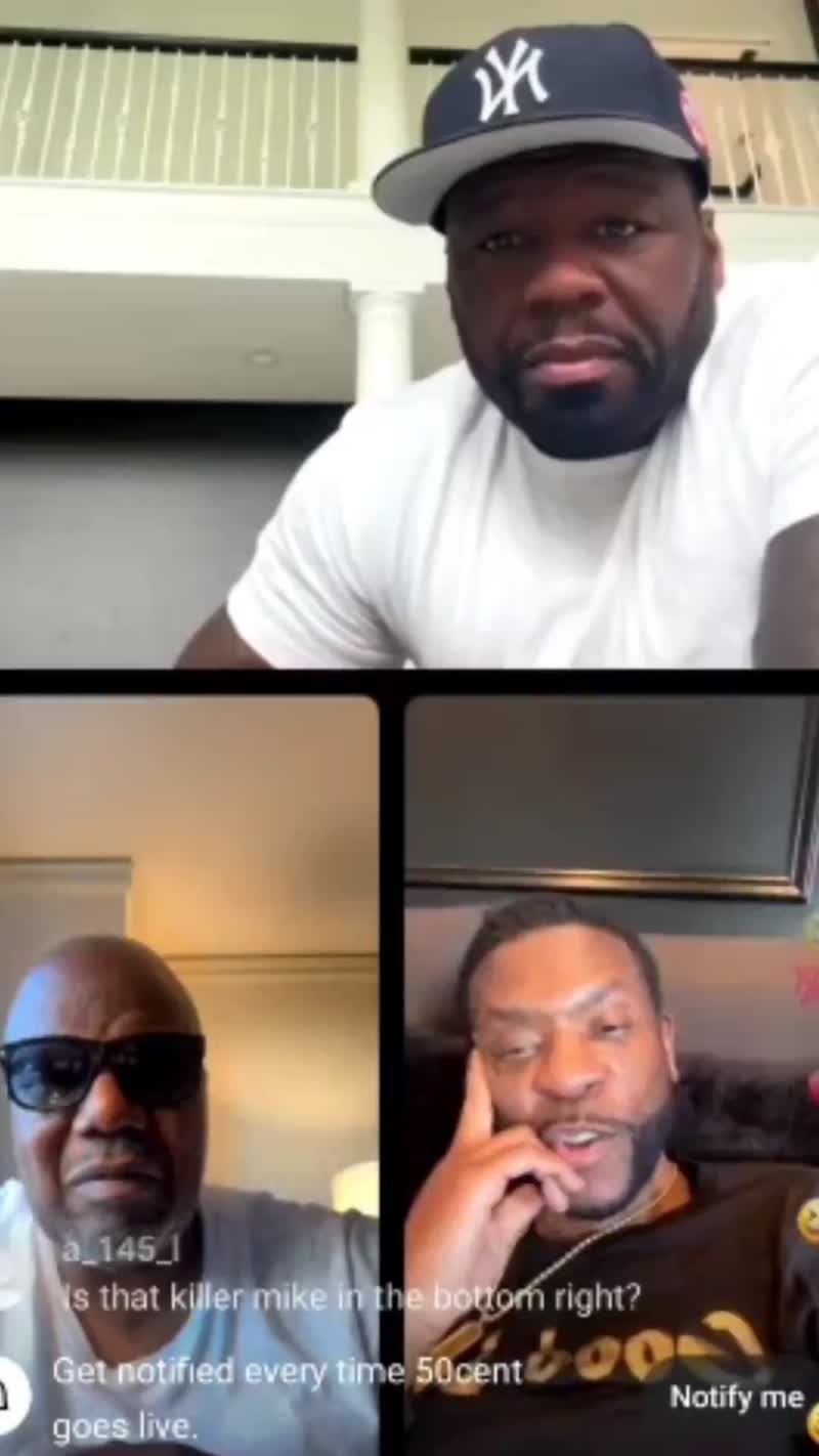 50 Cent clowns Rick Ross and his crew for getting jumped in Canada while on IG Live with Keith Sweat and Earthquake