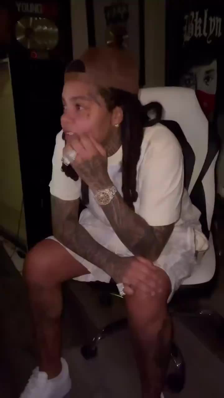 Young M.A previews a new song that samples Chris Brown's "Poppin'."