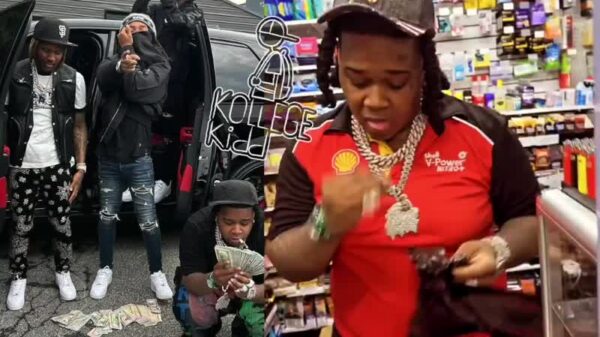 Chicago rapper Lil Durk and West Memphis rapper YTB Fatt film music video in Atlanta