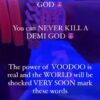 Foolio shared another post to his story, claiming that the power of voodoo is real and the world will be shocked very soon