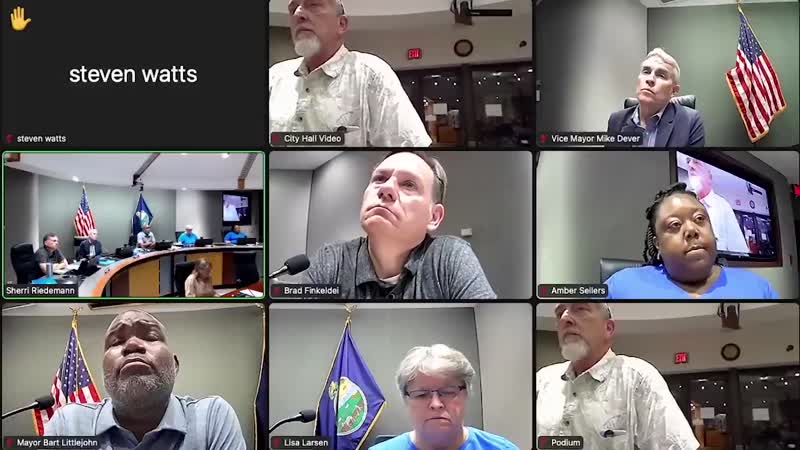 Two white men launched a racist attack against a black mayor, Bart Littlejohn calling him the n-word during a city council meeting in Lawrence, Kansas.