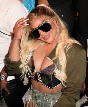 Lil Kim at Usher Bet Awards 24 After Party