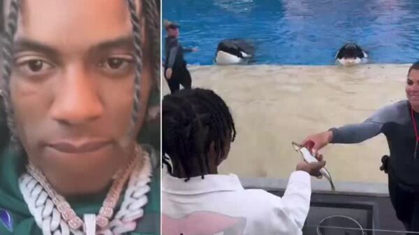 Soulja Boy says he’s the first rapper to shoot a 3 in a whales mouth