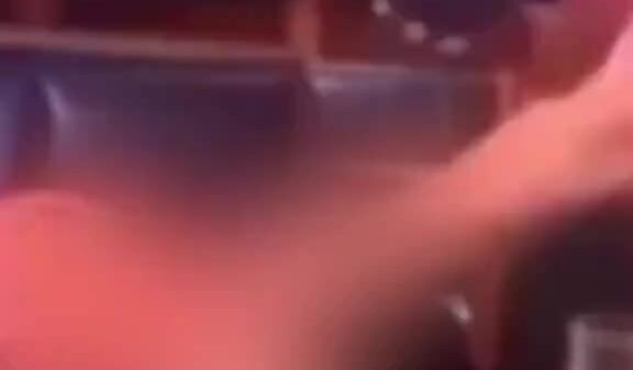 Man was drinking beer out of a woman's ass in a booth at Mexican restaurant in Waycross, Georgia