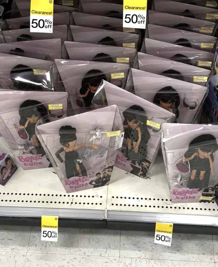 Kylie Jenner’s Bratz Fashion Dolls Hit the Clearance Rack