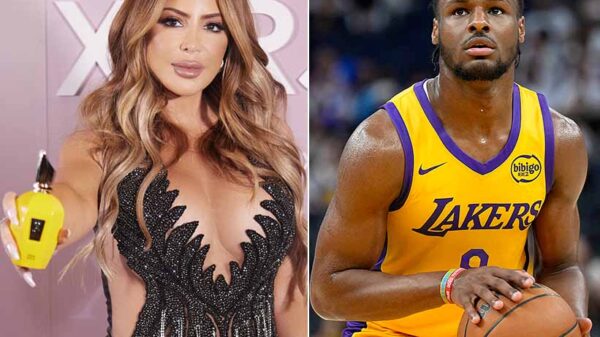 Larsa Pippen spotted at Bronny James’ Summer League game