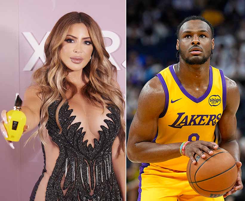 Larsa Pippen spotted at Bronny James’ Summer League game