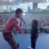 NLE Choppa brings out King Von's nephew to perform the late rapper's song "GTA" during his set at Vegandale Festival in Chicago