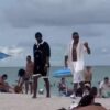 Diddy spotted at South Beach