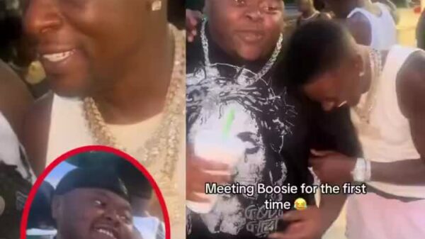 Boosie couldn't believe NoNeckJay had no neck until he saw it in person