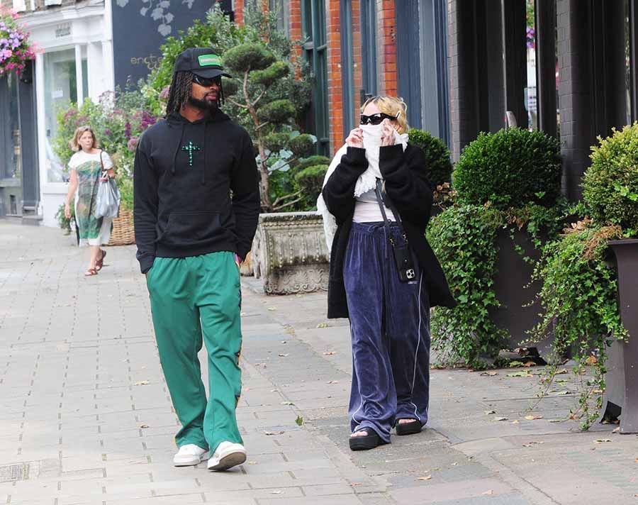 Madonna, 66, spotted in London with boyfriend Akeem Morris, 28