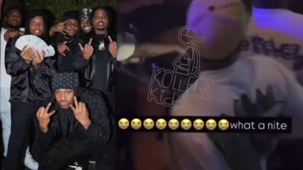 Chicago rapper Lil Durk’s Lamron 300 crew caught opps lackin at Outwest Chiraq club last night