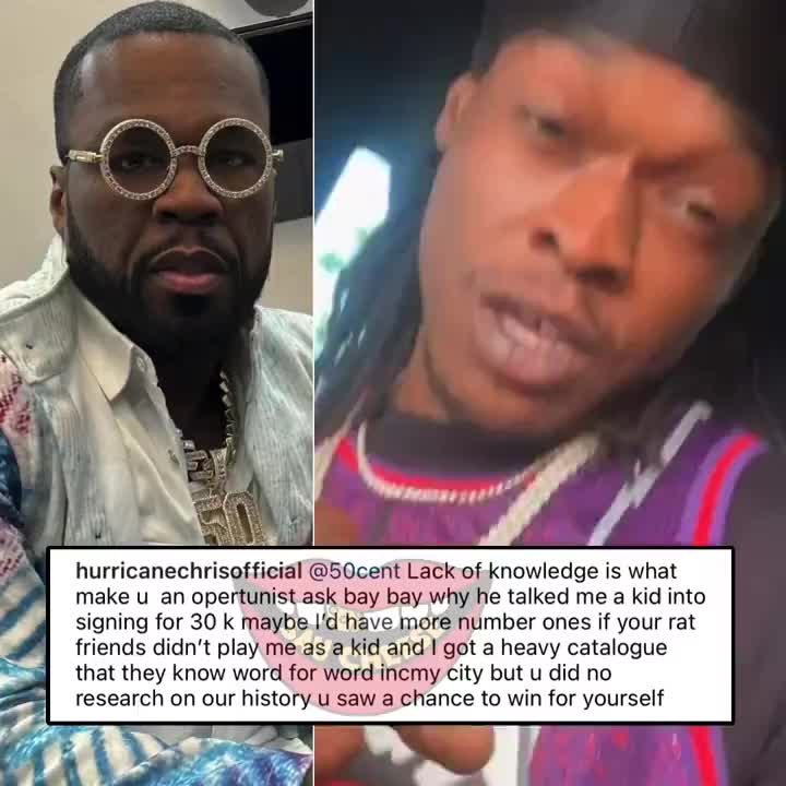 Hurricane Chris responds to 50 Cent