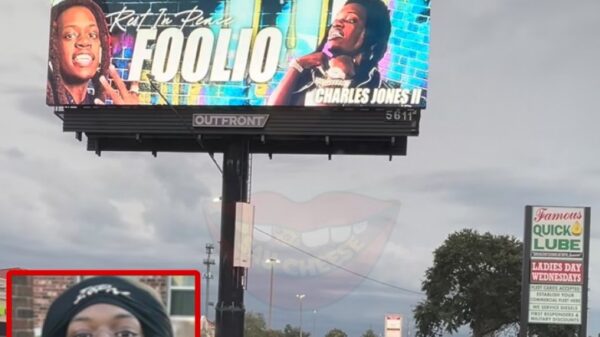 Billboards of Foolio are popping up in Atlanta & Florida