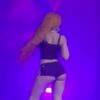 Ice Spice performing "Phat Butt" in Toronto