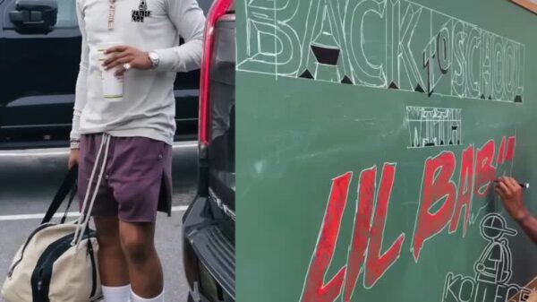 Lil Baby hosted 4th Annual “Back 2 School Festival” where he provided school supplies, clothes, shoes, hygiene products and haircuts free of charge to children in Atlanta