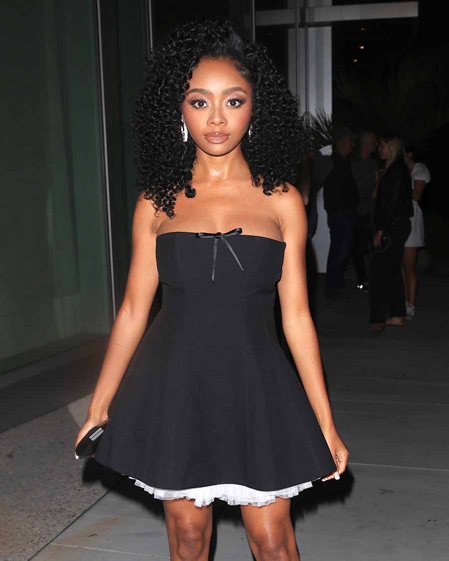 Former child star Skai Jackson arrested for domestic battery