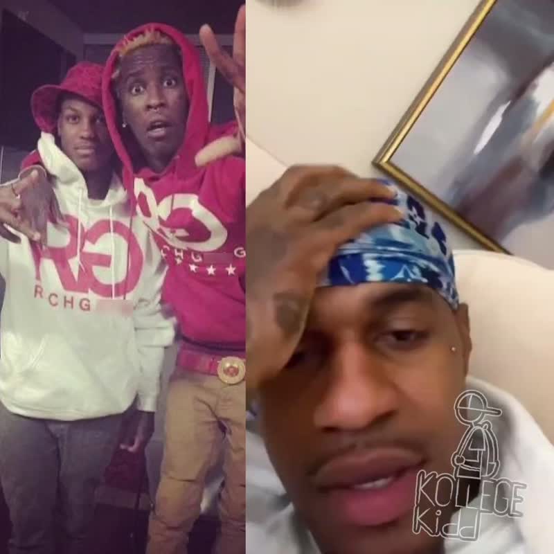 Young Slime Life co-founder YSL Mondo disses YSL Woody for admitting to snitching on Atlanta rapper Young Thug in YSL Trial to save himself