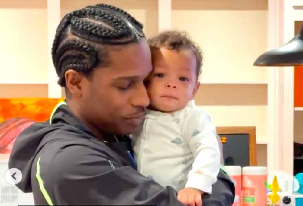 A$AP Rocky celebrates son Riot Rose’s 1st birthday