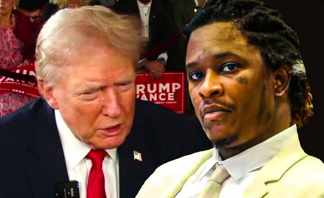 Donald Trump Speaks On Young Thug’s YSL RICO Case