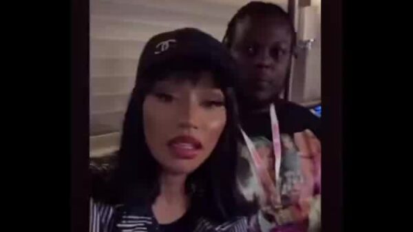 NICKI MINAJ meets up with popular TikToker