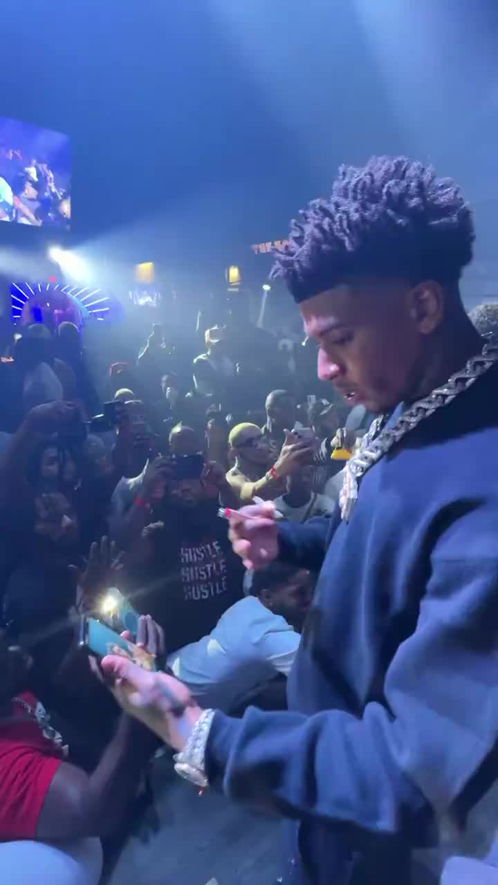 NLE Choppa performs at Atlanta Gay Pride 2024 at Club Bank