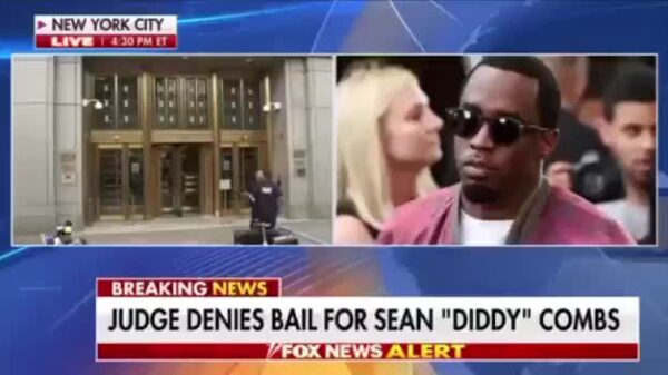 BREAKING: Sean “Diddy” Combs is denied bail after pleading not guilty to federal sex trafficking and racketeering charges