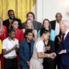 Dawn Staley, Joe Biden, Taylor Swift, Travis Kelce & More