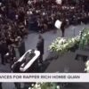 Funeral Services for Rich Homie Quan Open casket