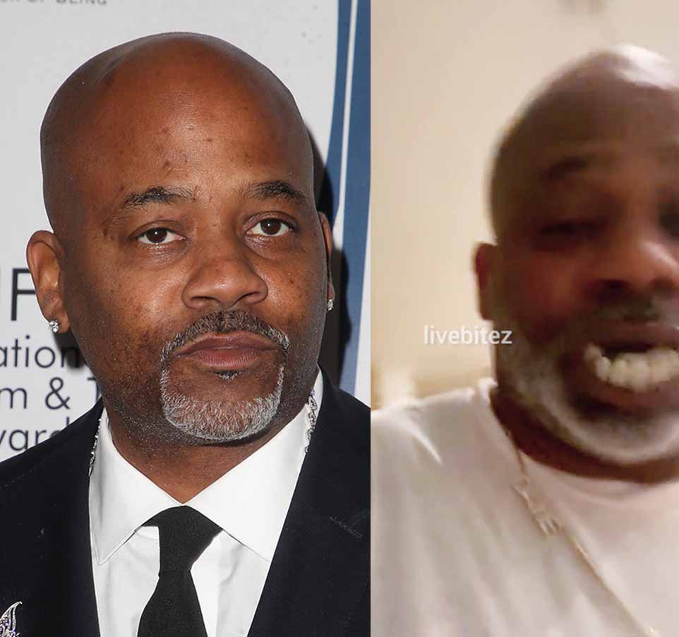 Damon Dash Spits Out His Dentures While Speaking On 50 Cent