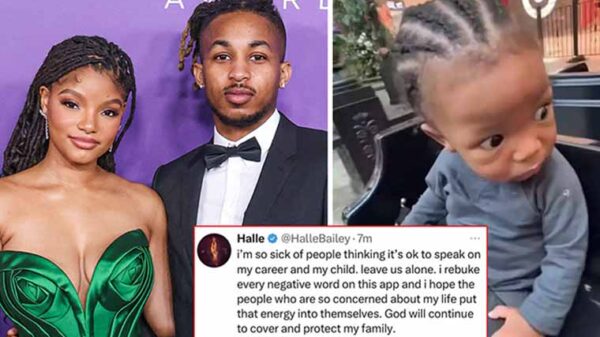 Halle Bailey Lashes Out at Social Media Users Mocking Her Son