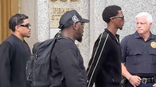 Sean Combs’ Sons Arrive at Federal Courthouse As He Goes Before a Judge