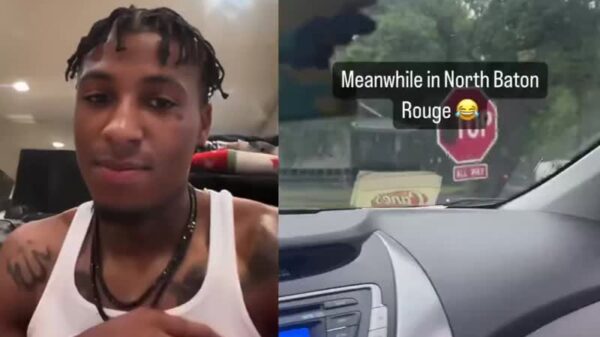 NBA Youngboy's fans in North Baton Rouge changed all the 'STOP' signs to 'TOP' out of respect for him