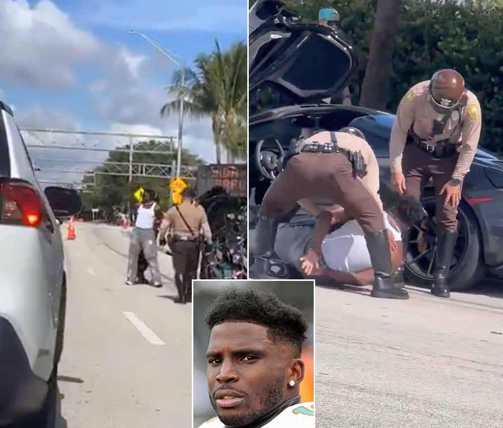 Miami Cop Who Detained Tyreek Hill On Game Day is Suspended