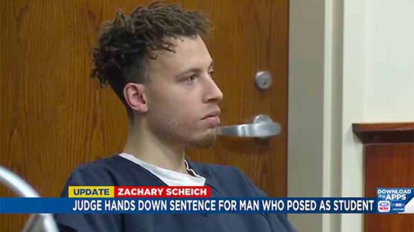 Man, 27, who posed as high school student gets his sentence