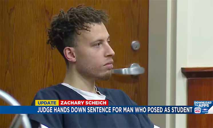 Man, 27, who posed as high school student gets his sentence