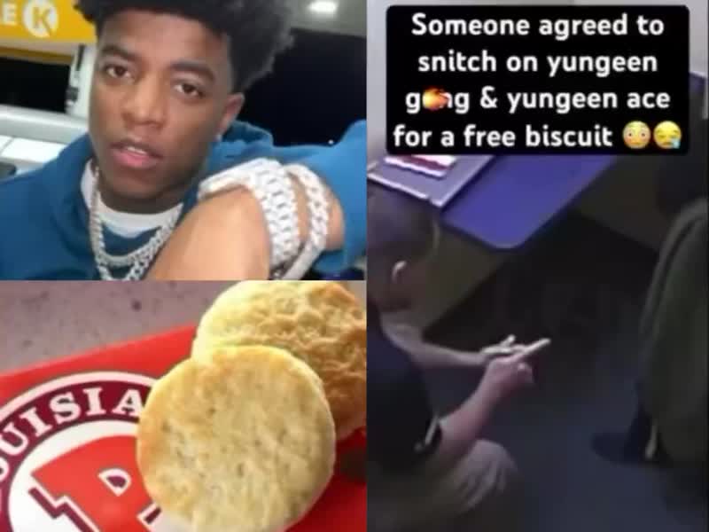 Detective told Yungeen Ace that someone close to him snitched on him for a biscuit