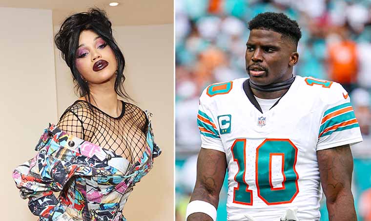 Cardi B Cheated On Offset with Dolphins Star Tyreek Hill?