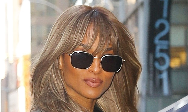 Ciara spotted for the first time since twin pregnancy report