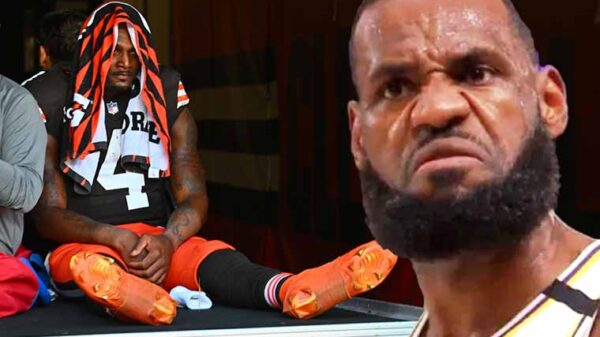 LeBron James Slams Browns’ Fans for Booing Injured DeShaun Watson: ‘That’s Lame AF’